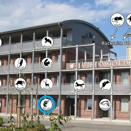 Apartament Hafendomicil Wh02 - Hecht Waren (Mueritz)